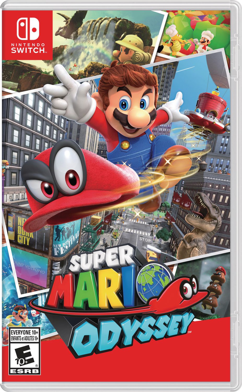 Alimentez une manette sans fil Mario Joy Red pour Nintendo Switch
