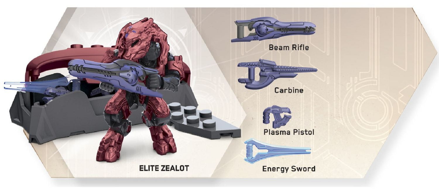 Total 62+ imagen halo mega bloks elite weapons customizer pack ...