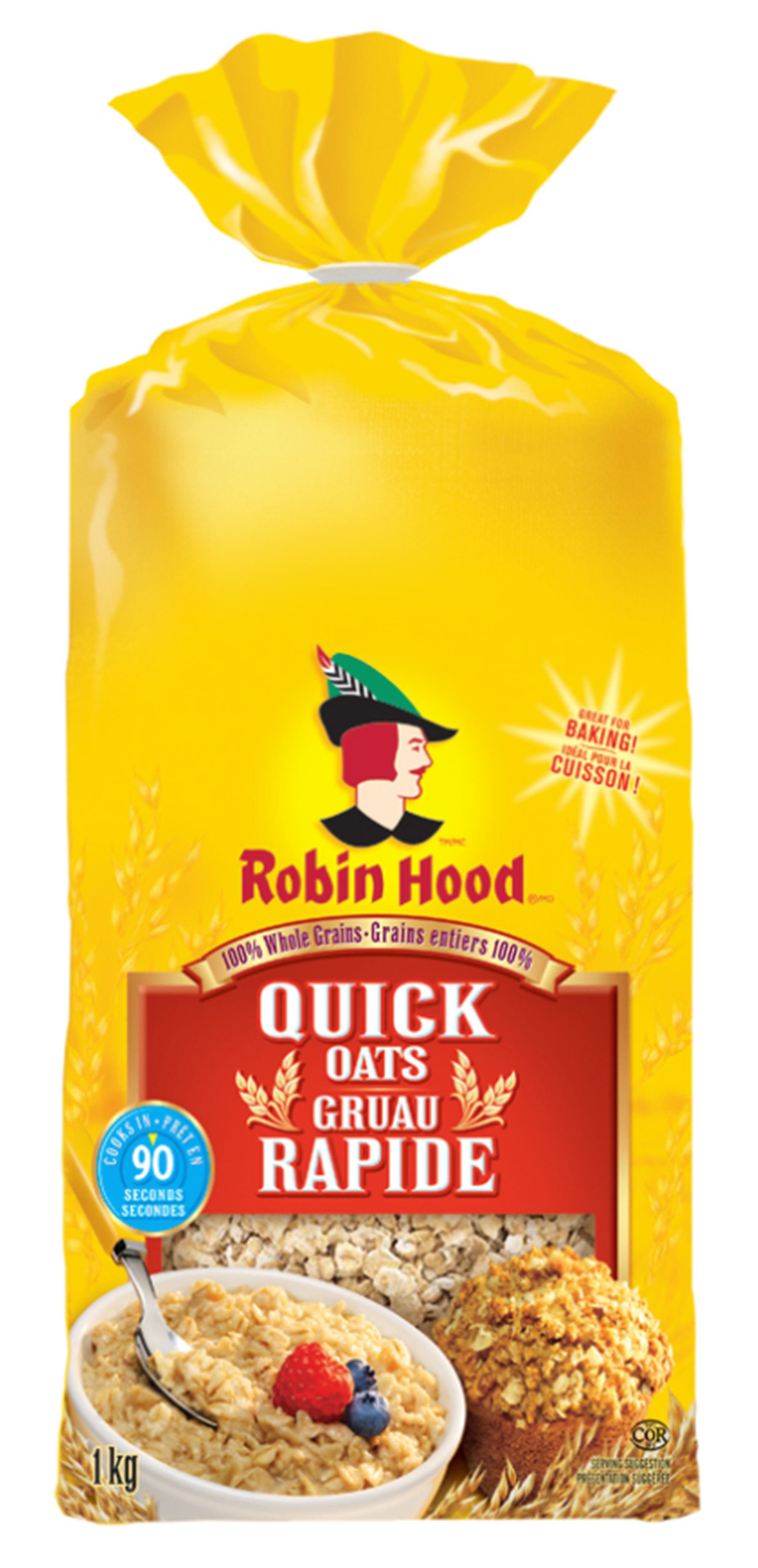 Robin Hood 100 Whole Grains Quick Oats 1kg Walmart Canada