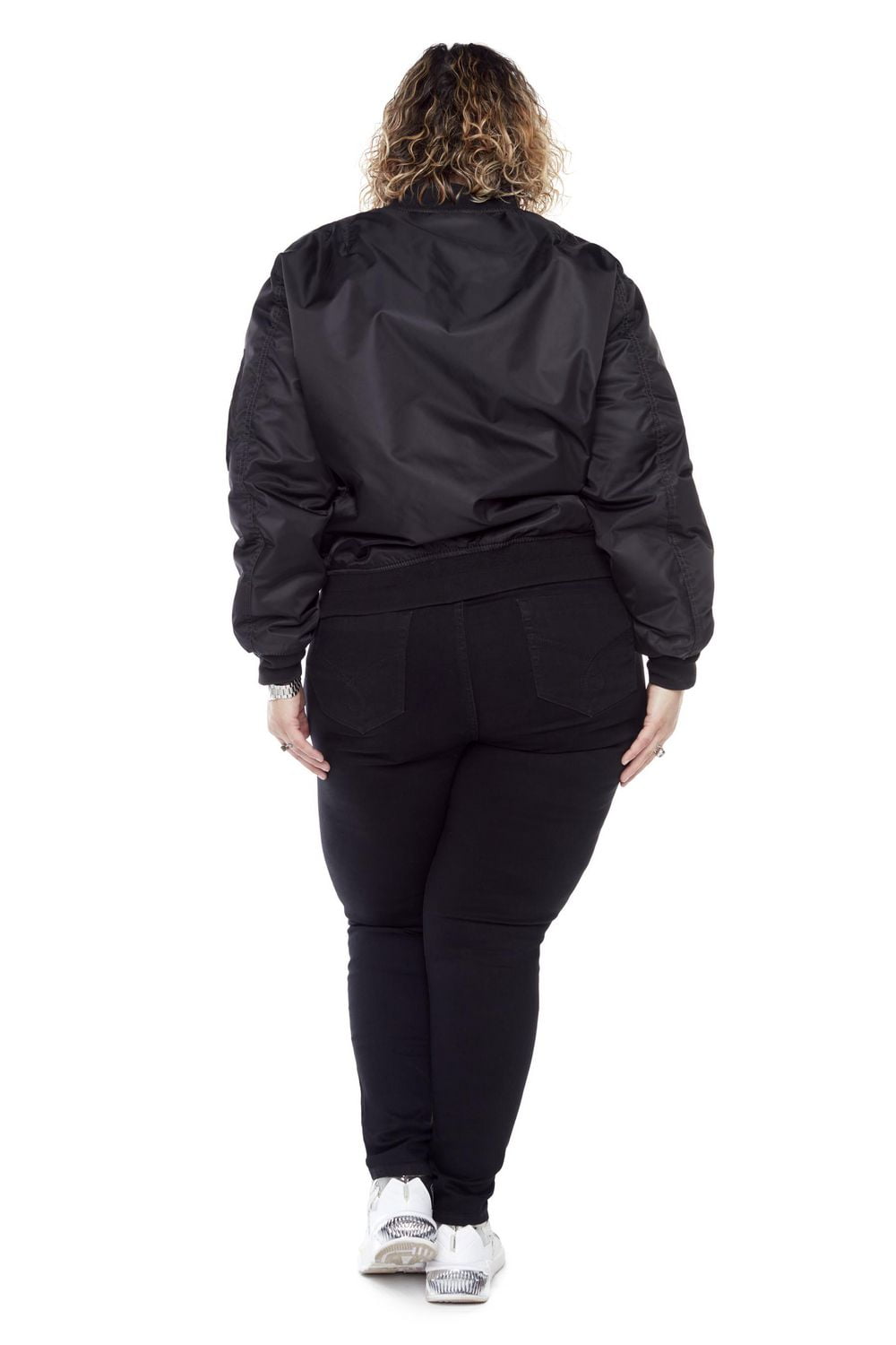 Frankie & Stella ™ Regular Rise Skinny PLUS - Black