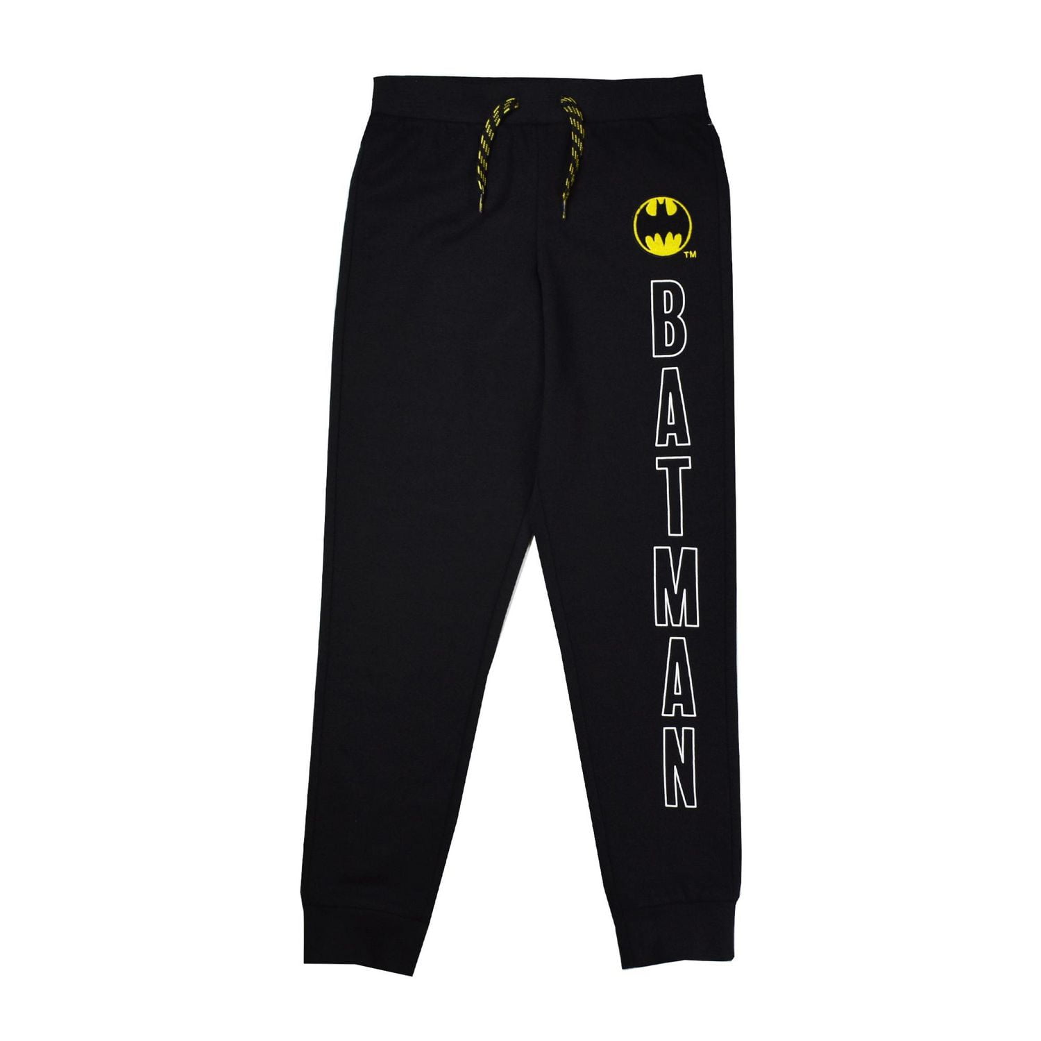 Boys Batman Text Outline Joggers
