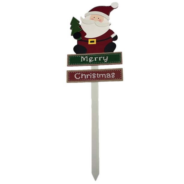 Holiday Time Yard Stake Santa Walmart.ca