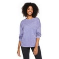 thumbnail image 1 of No Boundaries Women's Oversized Long Sleeve Tee, 1 of 6