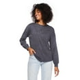 thumbnail image 1 of No Boundaries Women's Oversized Long Sleeve Tee, 1 of 6