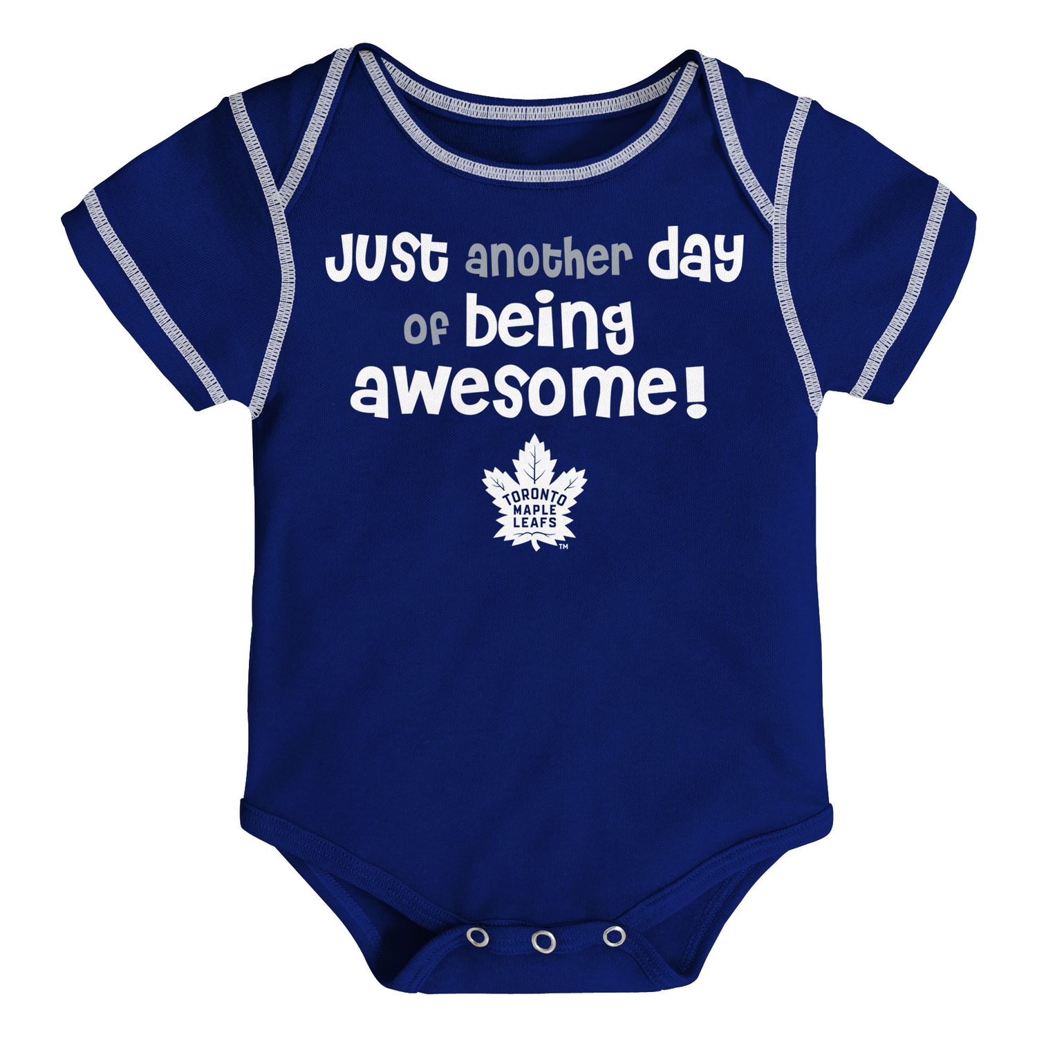 OUTERSTUFF Infant Toronto Maple Leafs Game Time Creeper Set