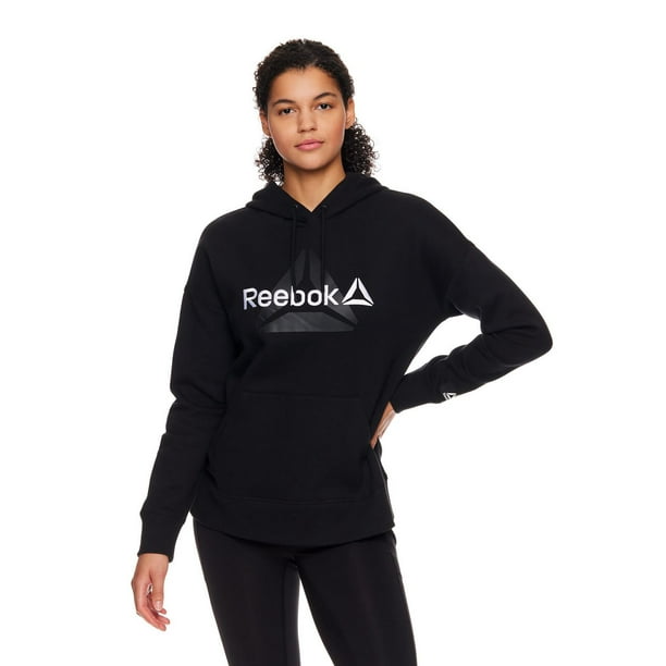Reebok Womens Warmup Fleece Hoodie Walmart.ca