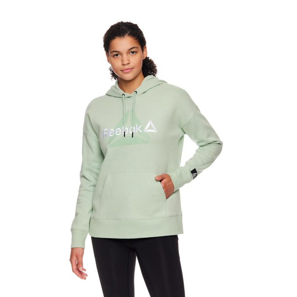 Reebok Womens Warmup Fleece Hoodie Walmart.ca