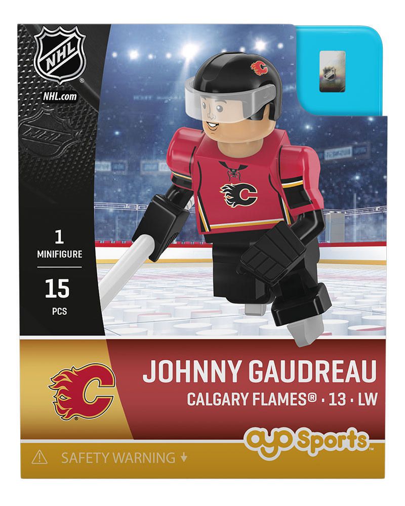 NHL Calgary Flames - Johnny Gaudreau 18 Wall Poster, 22.375 x 34, Framed  