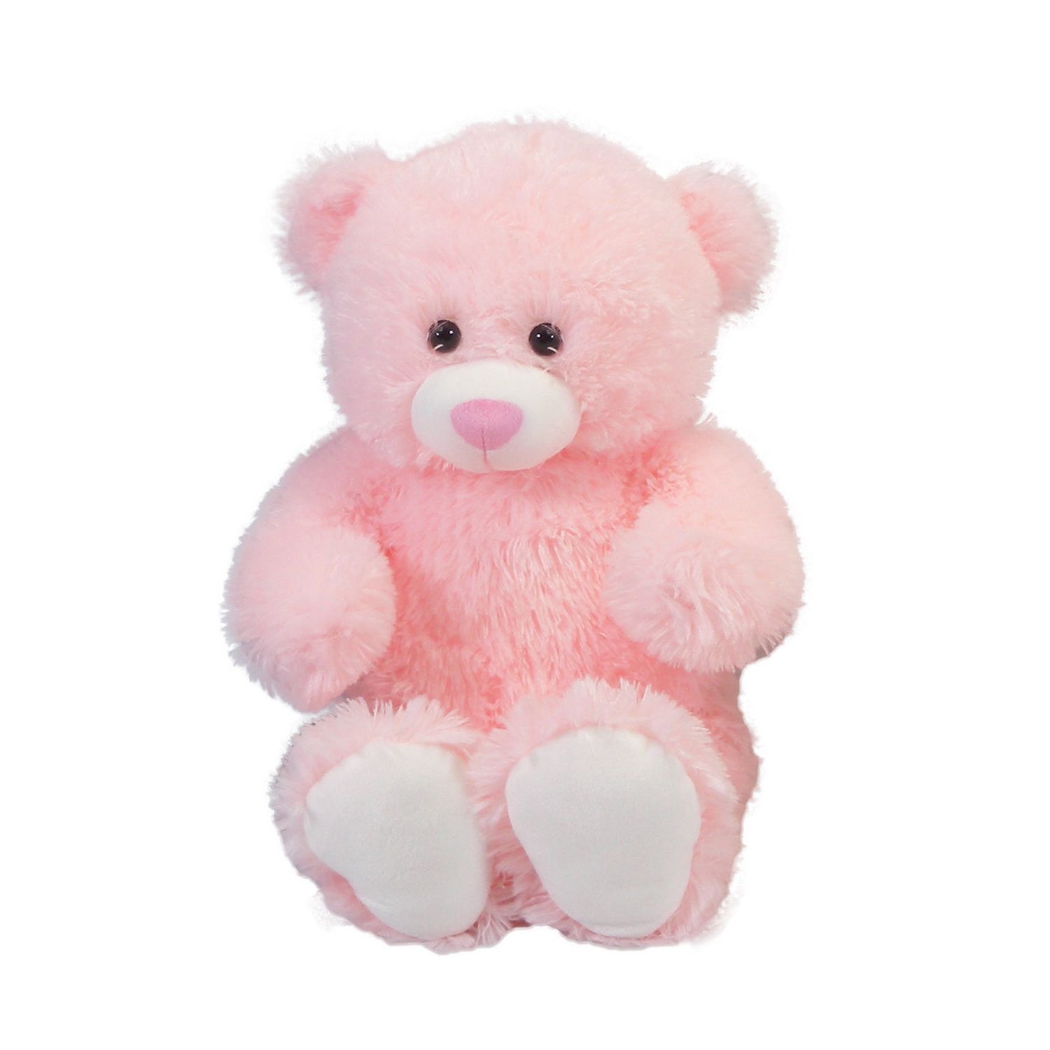 teddy bear pink and white
