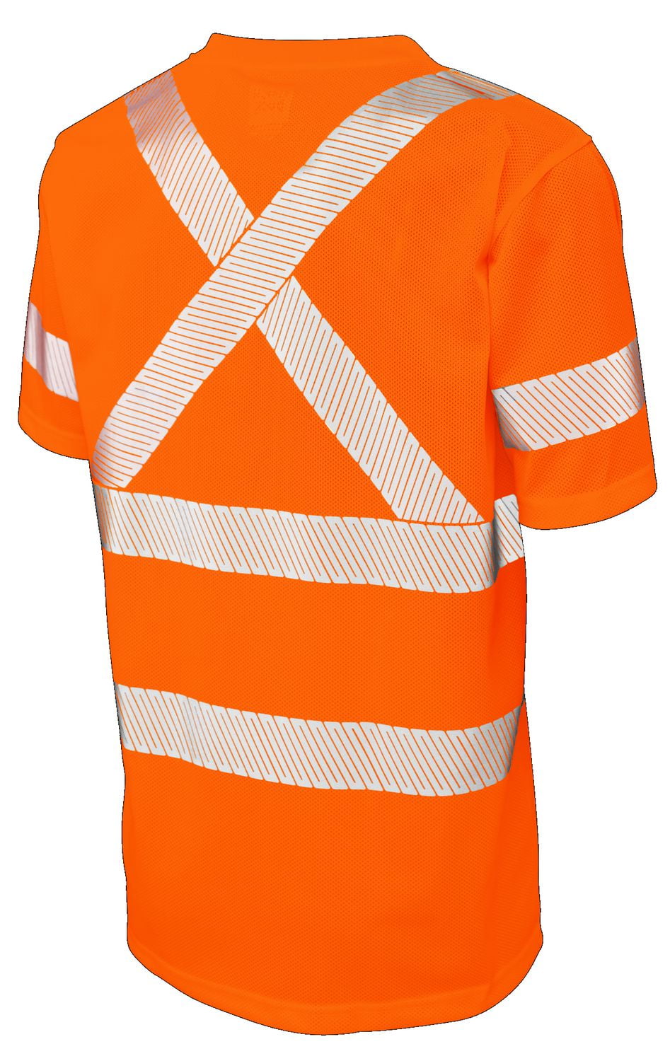 TOUGH DUCK T-Shirt De Sécurité À Manches Courtes Avec Rayures Segmentées pour hommes