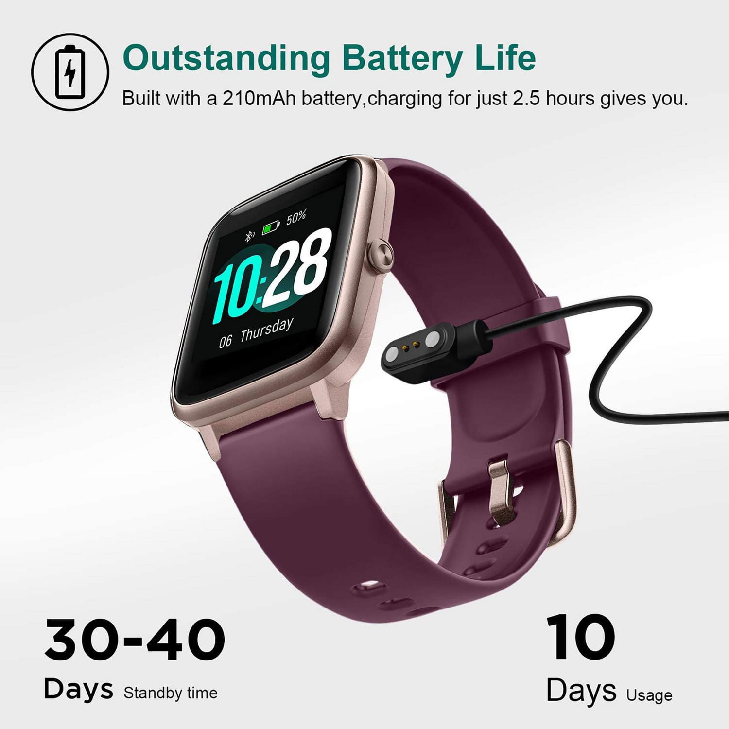 Id205l discount smartwatch whatsapp