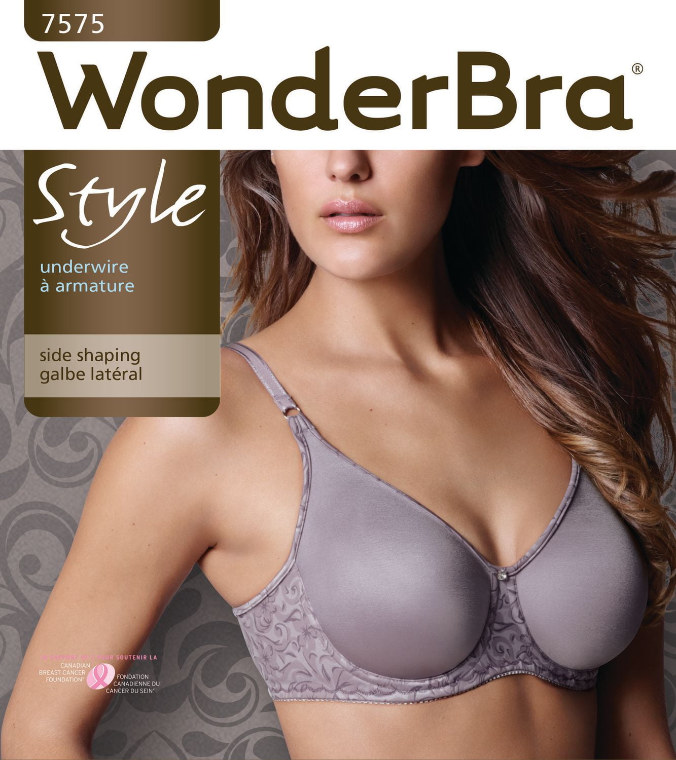 WonderBra Side Shaping Smless Underwire Bra, Size B36-DD40