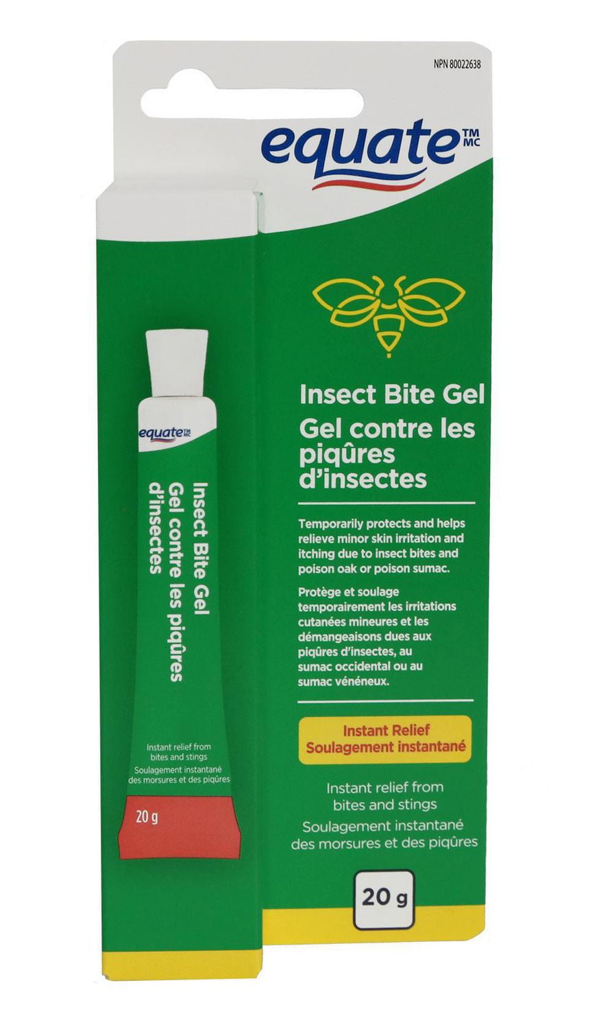 Equate Insect Bite Gel Walmart Canada