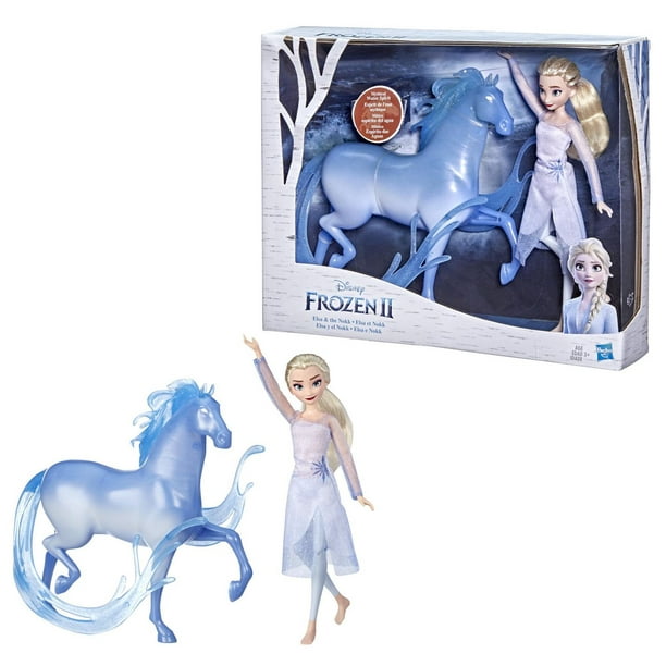 La Reine des Neiges - Poupée Elsa et Son Cheval Nokk