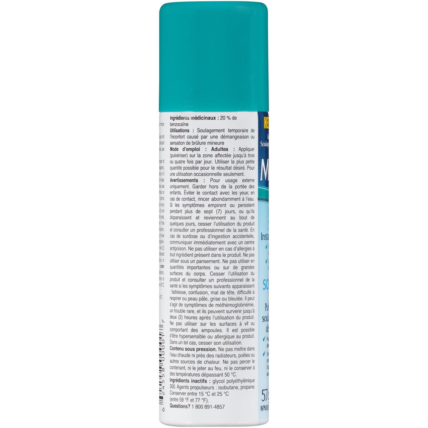 Monistat Maximum Strength Instant Itch Relief Spray, 57g