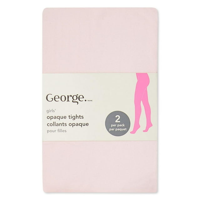 Lot de 2 collants opaques George pour filles