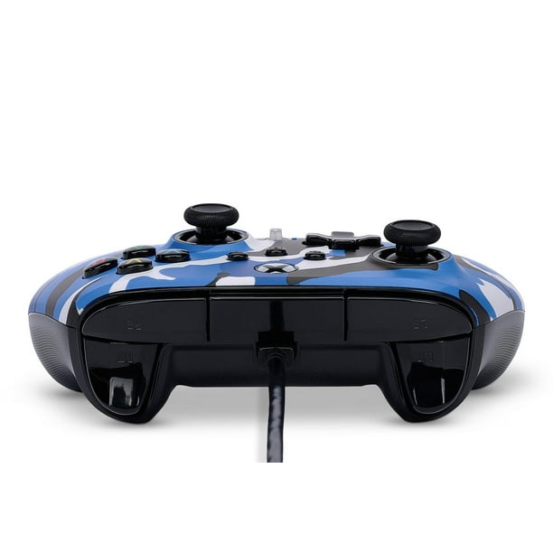 Manette câblée PowerA améliorée pour Xbox – Bleue, manette de jeu