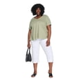 thumbnail image 5 of Lane Bryant Women's Plus V-Neck Strappy Swing Top, 5 of 5