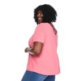 thumbnail image 2 of Lane Bryant Women's Plus V-Neck Strappy Swing Top, 2 of 5