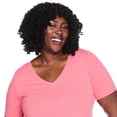 thumbnail image 4 of Lane Bryant Women's Plus V-Neck Strappy Swing Top, 4 of 5