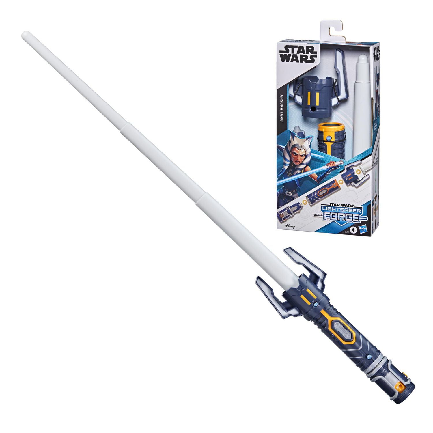 Star Wars Lightsaber Forge Ahsoka Tano Extendable White Lightsaber