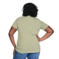 thumbnail image 3 of Lane Bryant Women's Plus Crew-Neck T-Shirt, 3 of 5