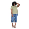 thumbnail image 5 of Lane Bryant Women's Plus Crew-Neck T-Shirt, 5 of 5
