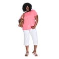 thumbnail image 5 of Lane Bryant Women's Plus Crew-Neck T-Shirt, 5 of 5