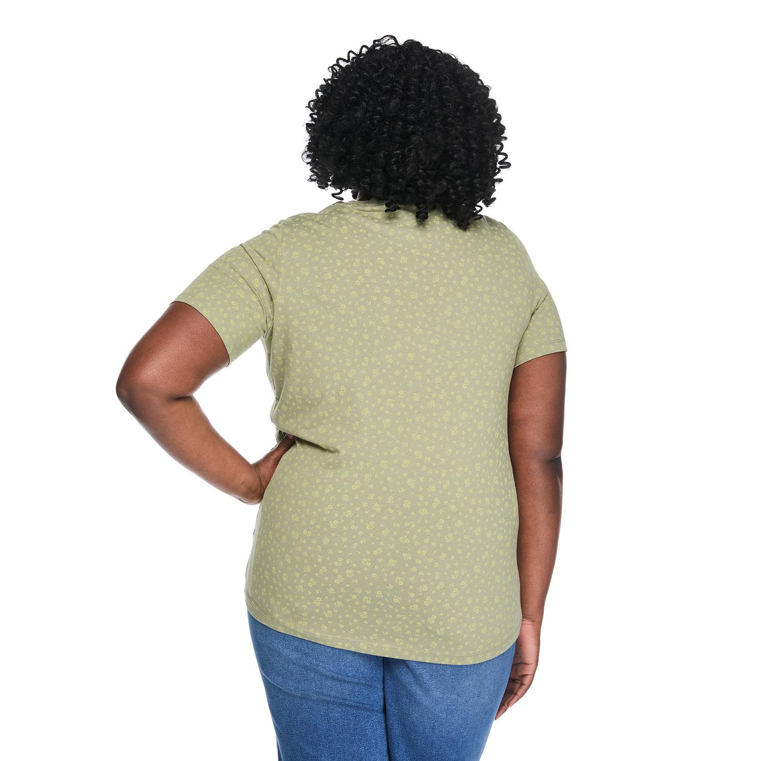 Lane Bryant Women's Plus Crew-Neck T-Shirt