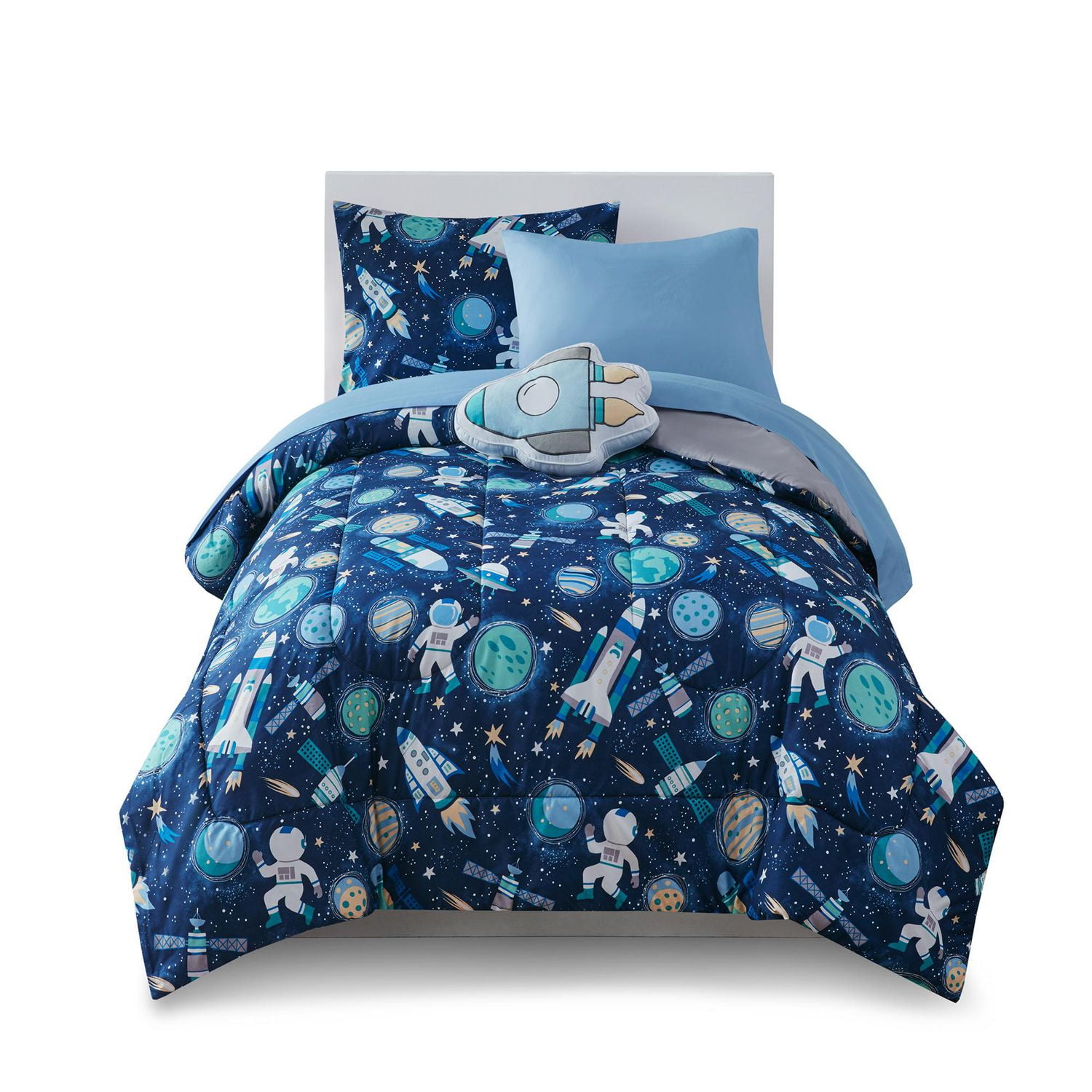 Kids comforter clearance sets at walmart