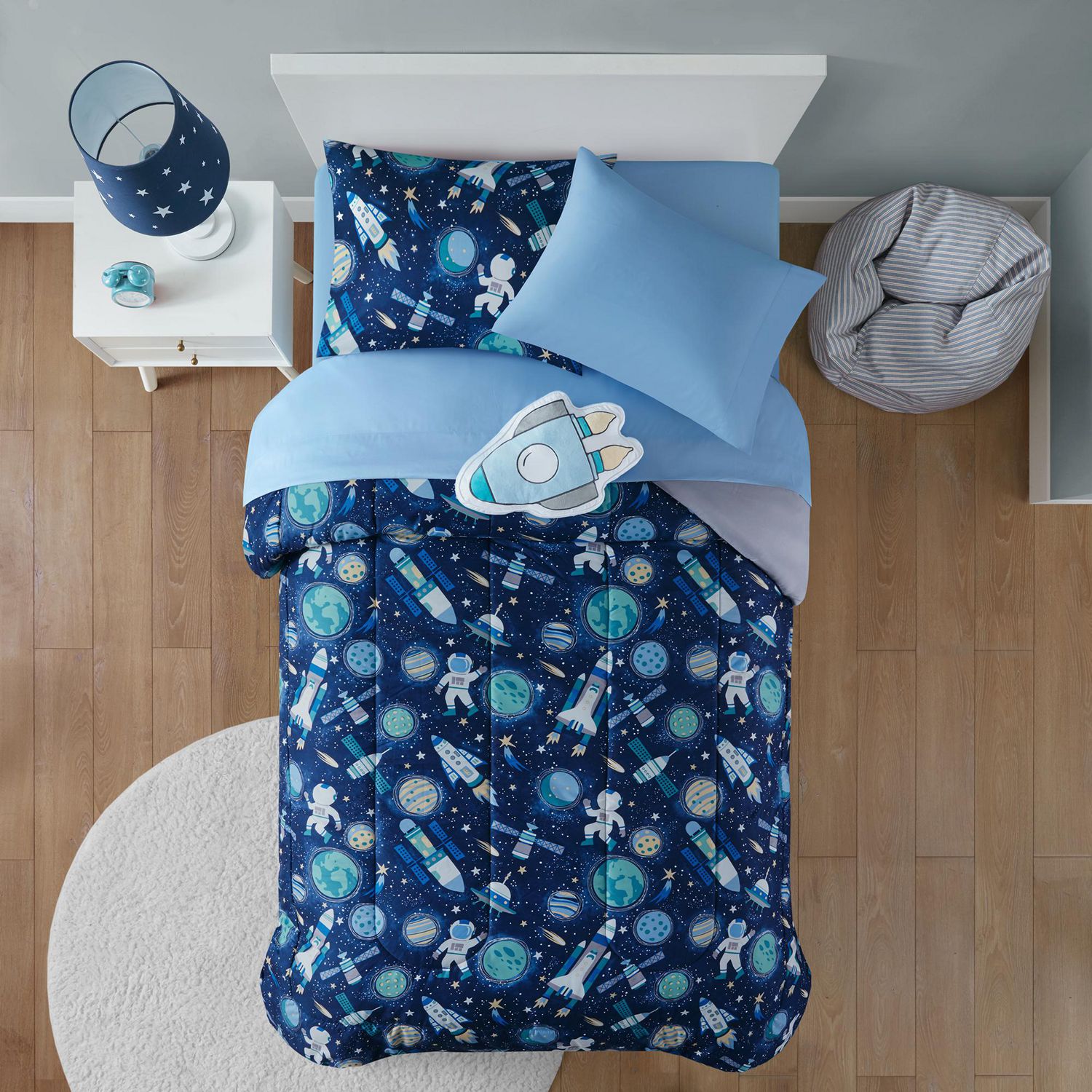 Kids comforter outlet sets at walmart