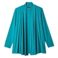thumbnail image 1 of Karen Scott Women's Plus Cascading Cardigan, 1 of 6