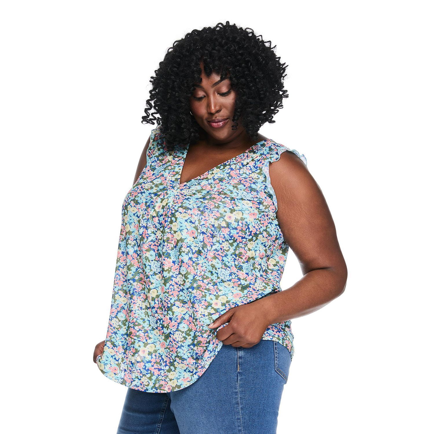 Haut en tricot à encolure V Lane Bryant Plus pour femmes
