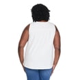 thumbnail image 3 of Lane Bryant Women's Plus Crochet Yoke Sleeveless Top, 3 of 5
