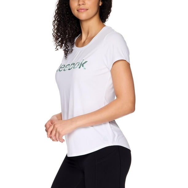 reebok t shirt femme