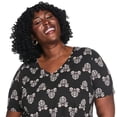 thumbnail image 4 of Lane Bryant Women's Plus V-Neck Strappy Swing Top, 4 of 5