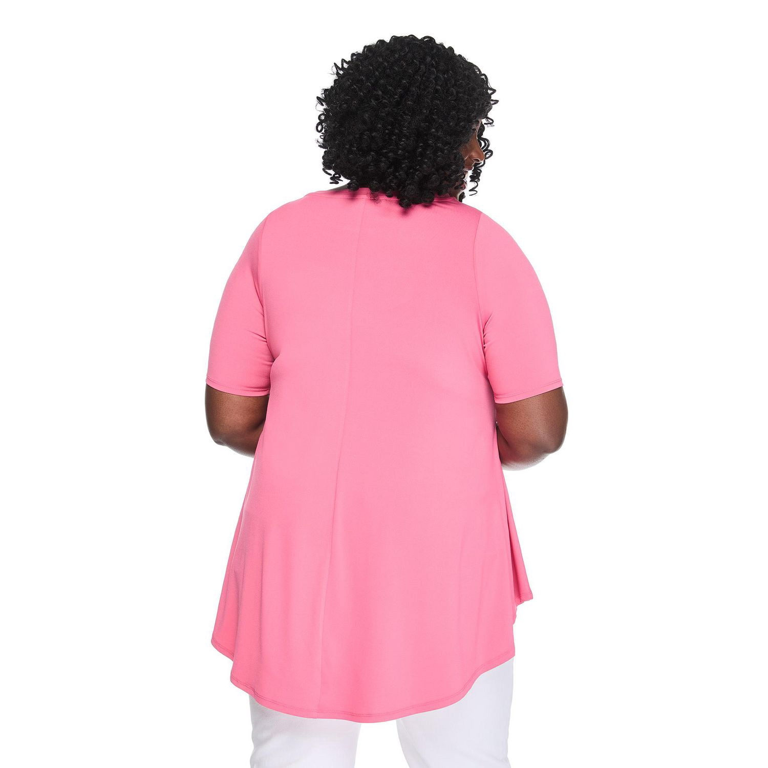 Lane Bryant Women's Plus Boat-Neck T-Shirt