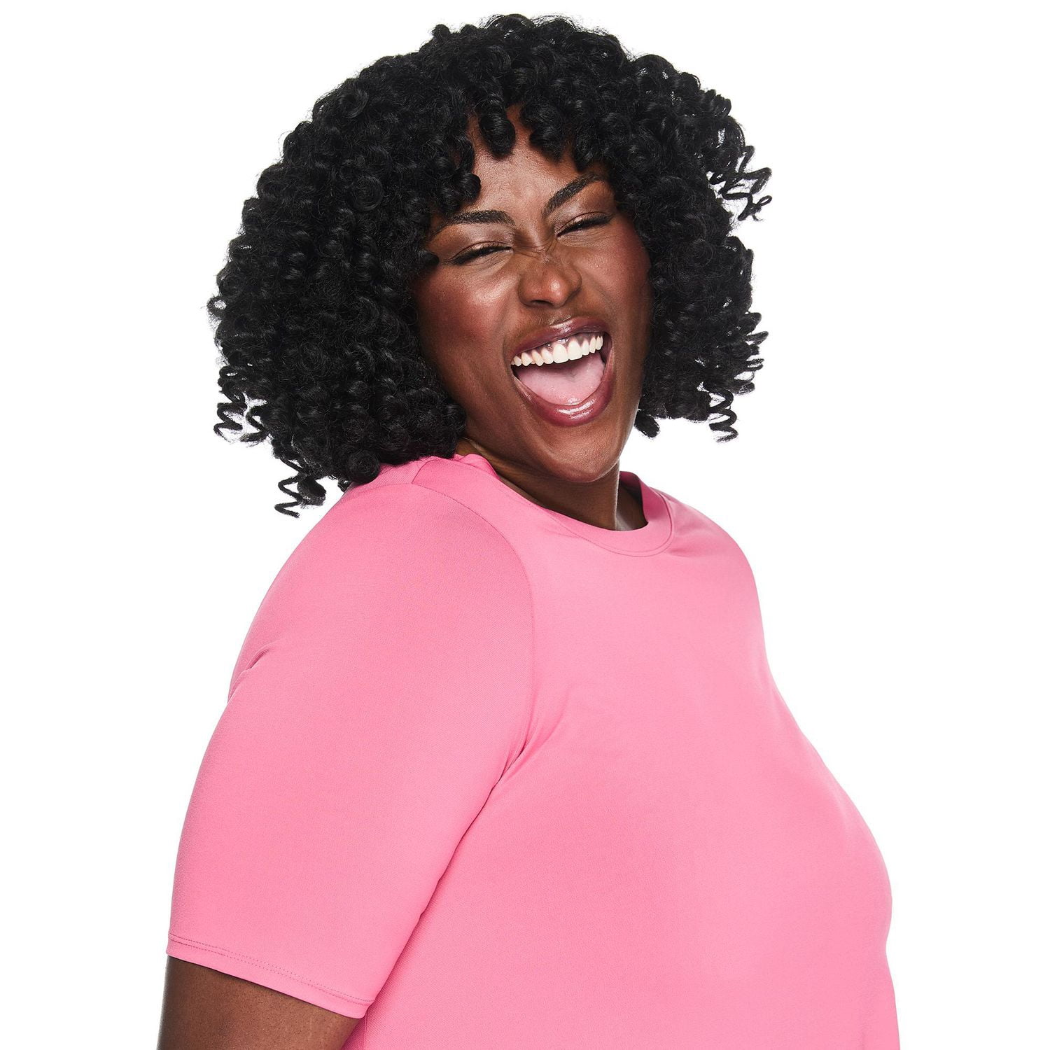 Lane Bryant Women's Plus Boat-Neck T-Shirt