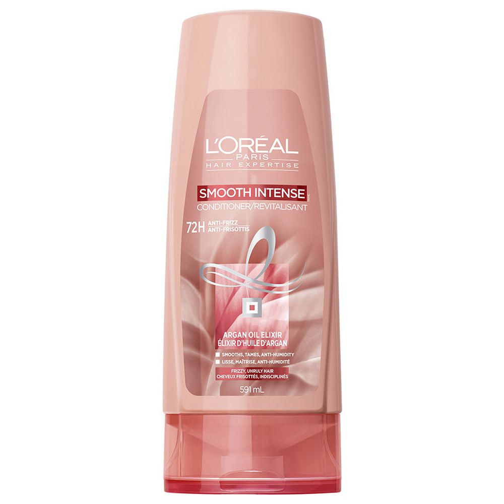 L'Oreal Paris Smooth Intense Shampoo, for Dry & Frizzy Hair, 591ml