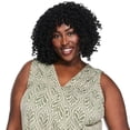 thumbnail image 4 of Lane Bryant Women's Plus Sleeveless Pleated Top, 4 of 6