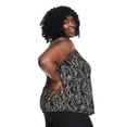thumbnail image 2 of Lane Bryant Women's Plus Sleeveless Pleated Top, 2 of 6