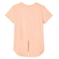 thumbnail image 2 of Athletic Works Girls' Split Back Tee, 2 of 2