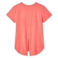 thumbnail image 2 of Athletic Works Girls' Split Back Tee, 2 of 2