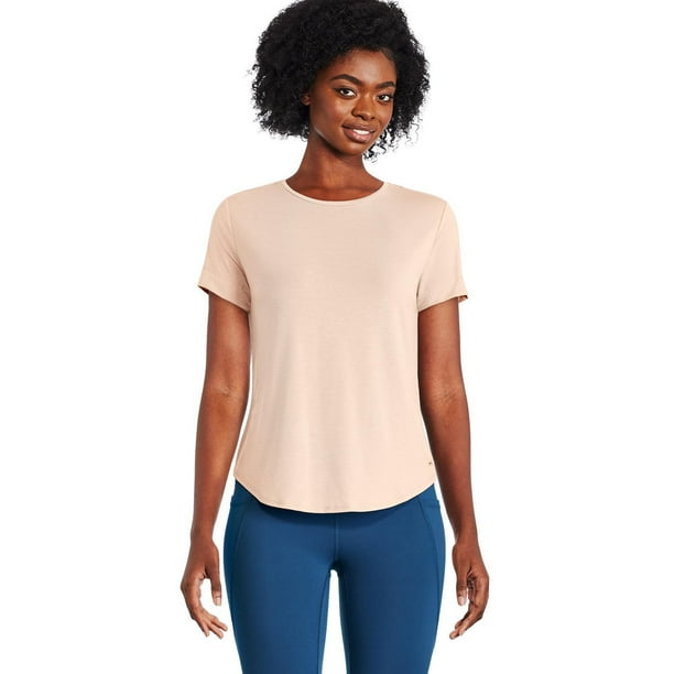 Athletic Works Women's Short Sleeve Lyocell Tee - Walmart.ca