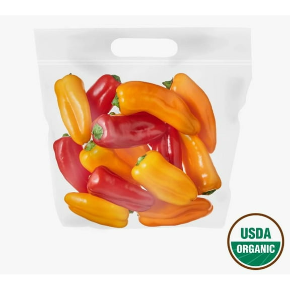 Mini Peppers , Organic, 1 lb bag