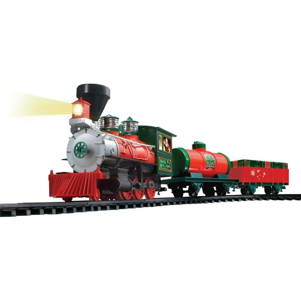 EZTEC BATTERY OPERATED G-GAUGE NORTH POLE EXPRESS CHRISTMAS TRAIN SET ...