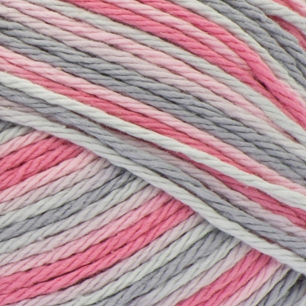 Bernat® Handicrafter® Ombre Yarn, Cotton #4 Medium, 12oz/340g, 573 Yards, Cotton #4 Medium Yarn