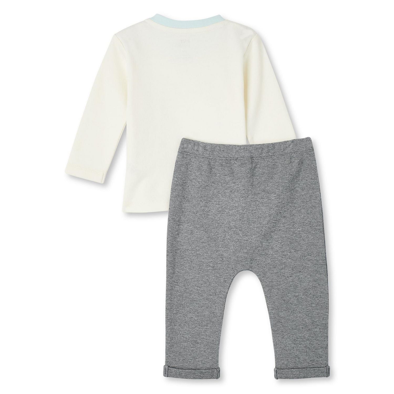 LOVE Ellen DeGeneres Infants' Unisex Long Sleeve Tee and Pant Set