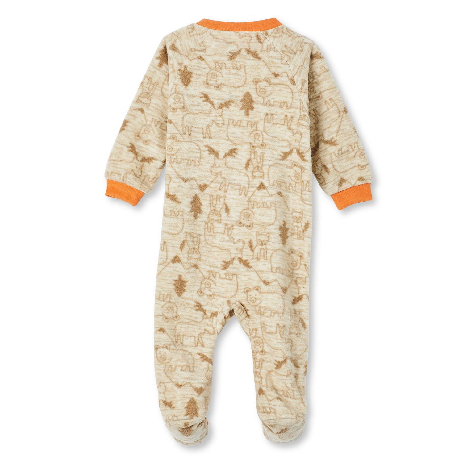 George Baby Boys' Zip-Front Sleeper 1-Piece