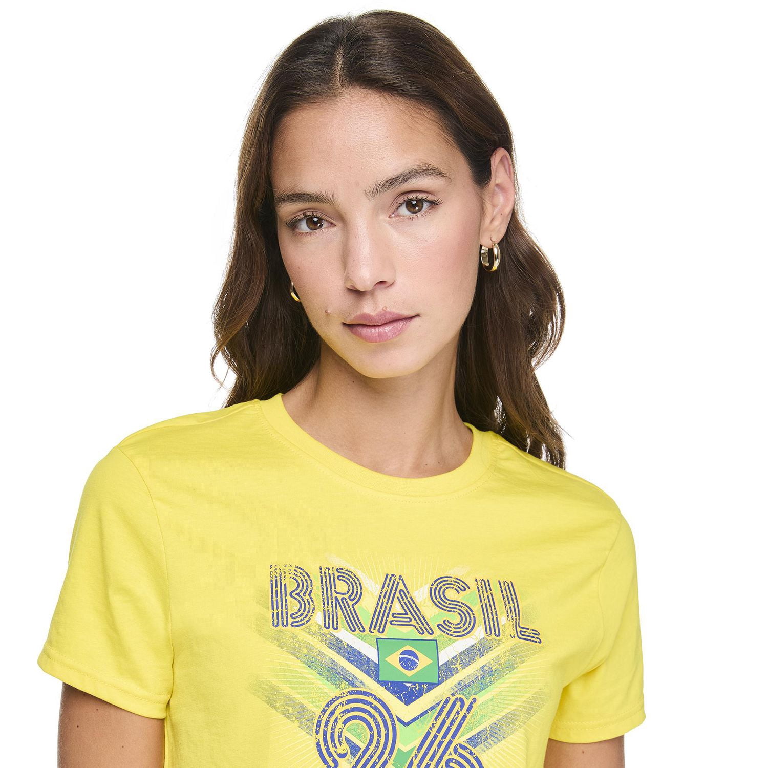 FIFA Women's World Cup 2026 Brazil Cropped T-Shirt